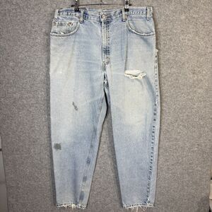 Vintage Levi's 560 Men's Distressed Blue Jeans 2002 Size 38x32